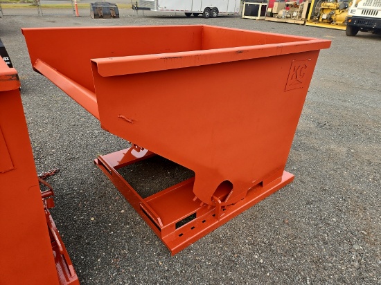 2 YARD SELF DUMPING TRASH HOPPER