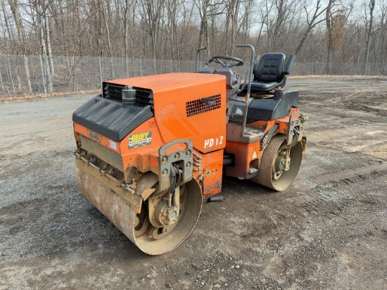 Hamm Hd12 Double Drum Vibratory Roller