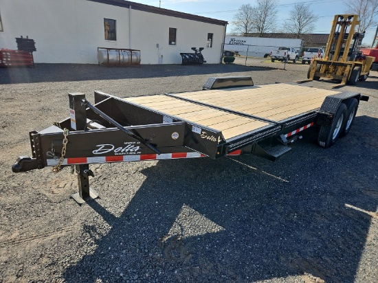 2026 Delta 27tb T/A Tilt Deck Trailer