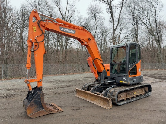 2019 Doosan Dx85r-3 Hydraulic Excavator