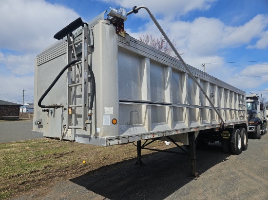 1997 Ti-Brook Aluminum 32' T/A Walking Floor Trailer