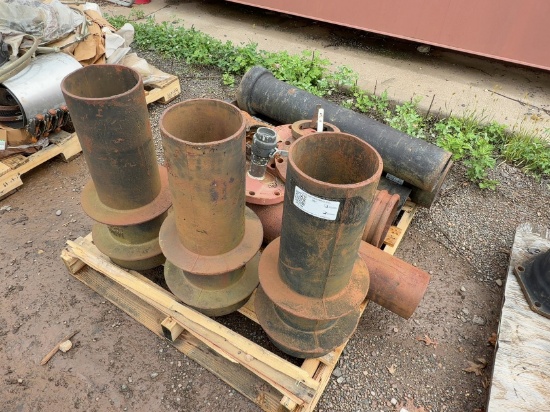 QUANTITY OF CAST IRON PIPE FITTINGS