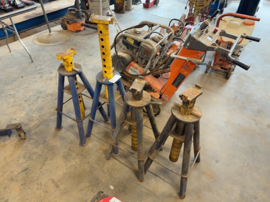 (4) 10 Ton Jack Stands