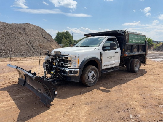 2023 FORD F550XL S/A DUMP TRUCK