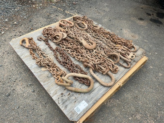 QUANTITY OF HEAVY DUTY LIFTING SLINGS
