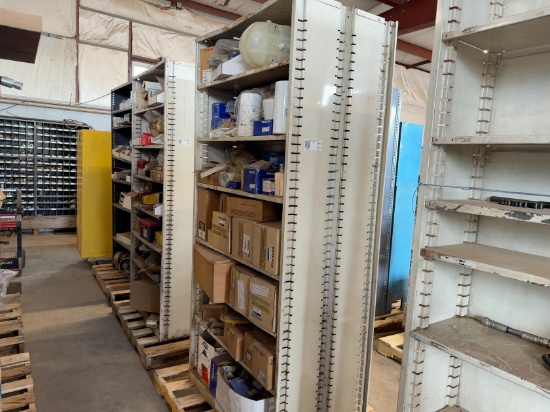 (2) SHELVING UNITS
