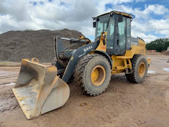 2009 John Deere 544k Rubber Tire Wheel Loader