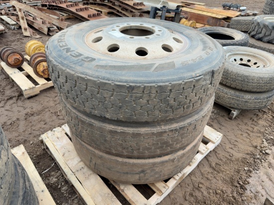 (3) Truck Tires