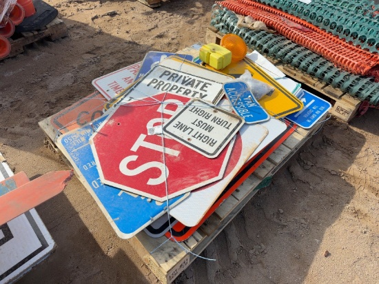 Assorted Road Signs