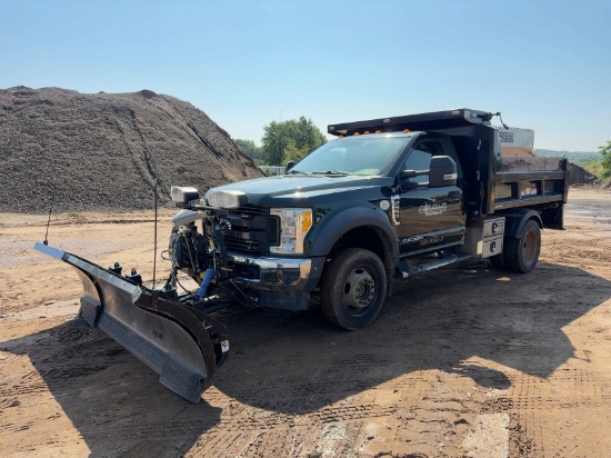 2017 FORD F550XL S/A DUMP TRUCK