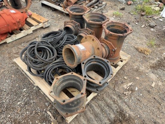 QUANTITY OF CAST IRON PIPE FITTINGS