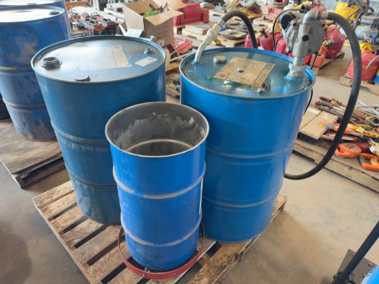 (2) OIL DRUMS