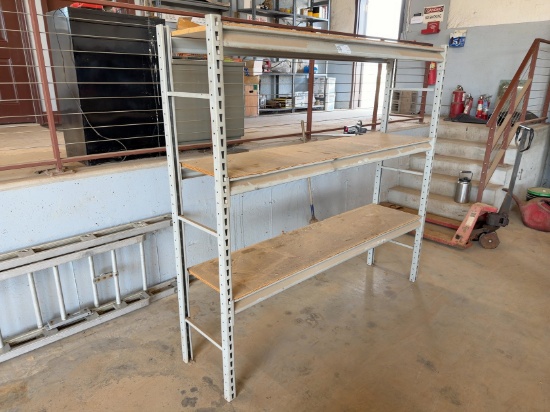 6' X 6' 3 PART SHELVING UNIT