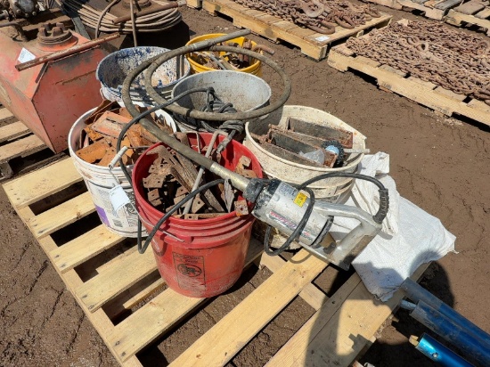 Assorted Tools And Concrete Supplies
