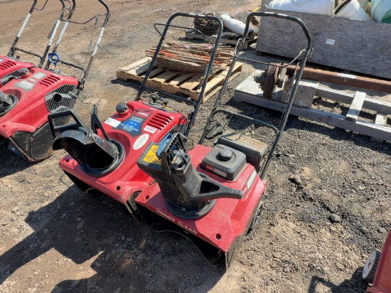 (2) Toro Snow Throwers