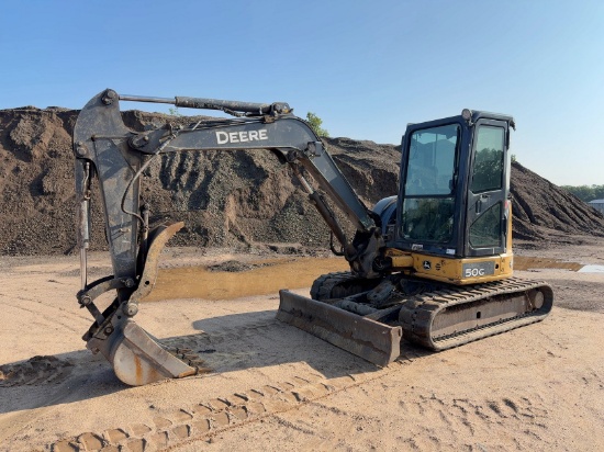 2016 John Deere 50g Mini Excavator