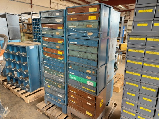 QUANTITY OF HARDWARE AND SUPPLIES DRAWERS