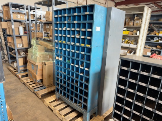 (2) HARDWARE BINS