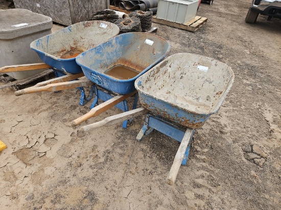 (3) Wheelbarrows