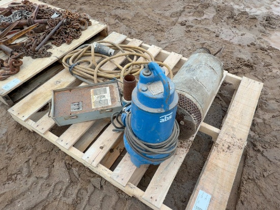 (2) Submersible Pumps