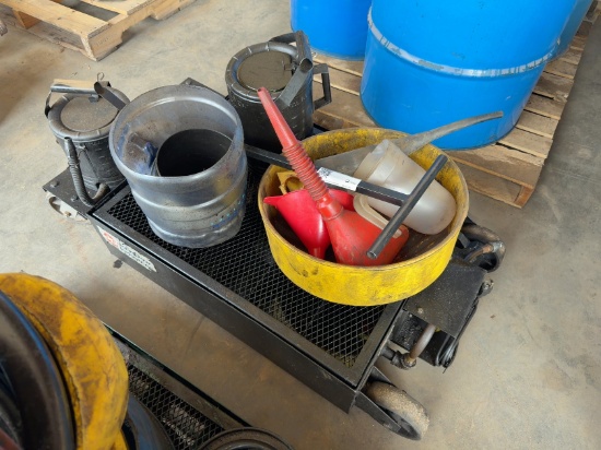 ROLLING WASTE OIL CADDY