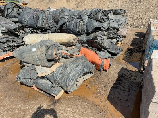 (5) Pallets Of Concrete Blankets