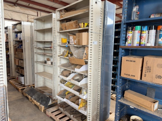 (2) SHELVING UNITS
