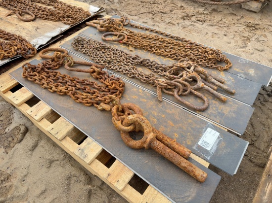 (3) HEAVY DUTY LIFTING SLINGS
