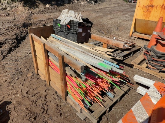 Assorted Plow Stakes