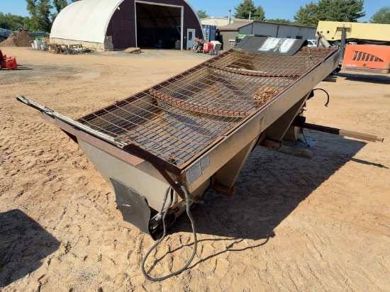 Salt Dogg 8' Stainless Steel Sand/Salt Spreader