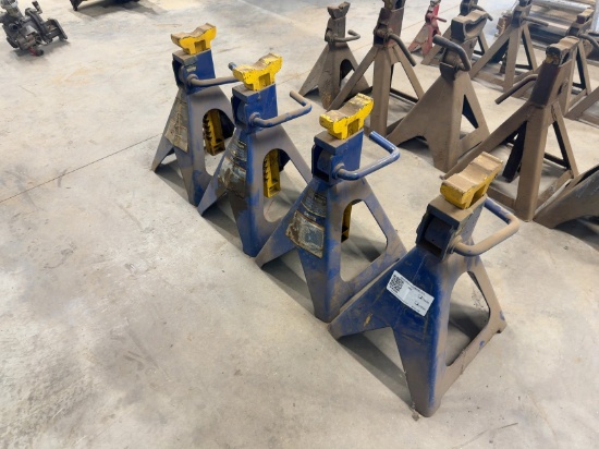(4) 10 TON JACK STANDS