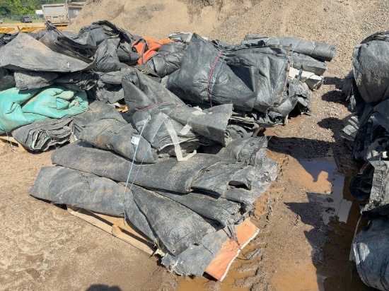 (4) Pallets Of Concrete Blankets