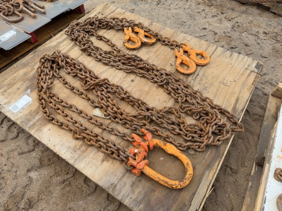4 PART HEAVY DUTY CERTIFIED LIFTING SLING