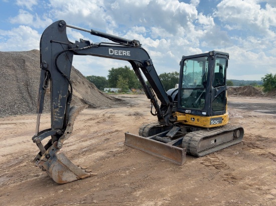 2018 John Deere 50g Mini Excavator
