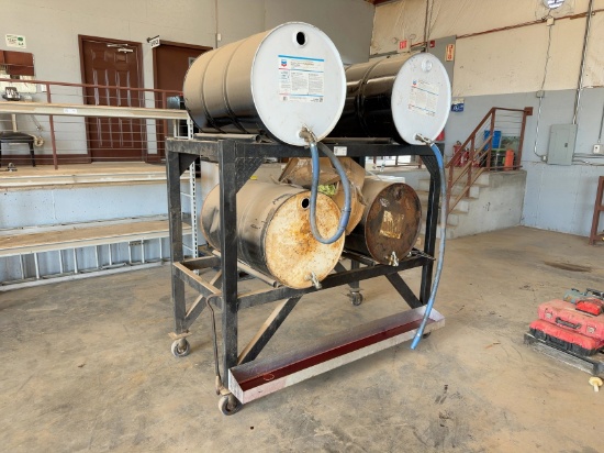 55 Gallon Drum Caddy