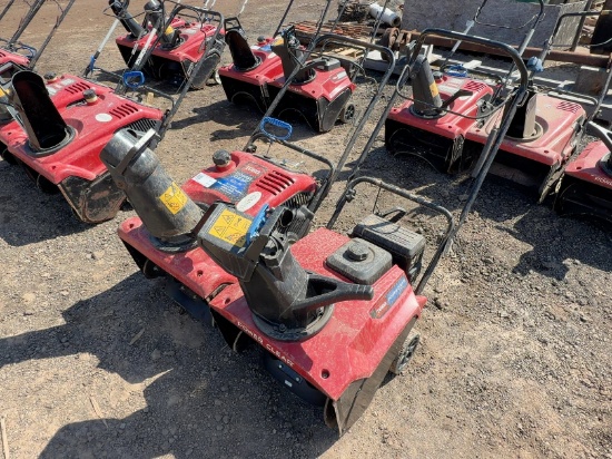 (2) TORO SNOW THROWERS