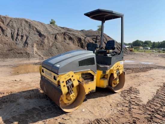 2007 Bomag Bw120ad-4 Double Drum Vibratory Roller