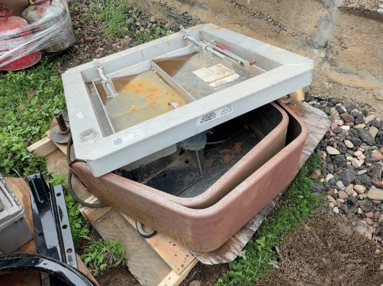 (2) Steel Trailer Fenders