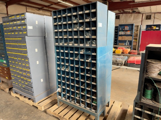 (4) HARDWARE BINS