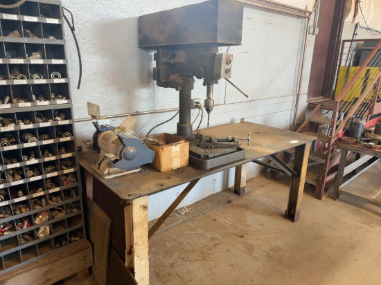 84" X 36" Steel Work Bench