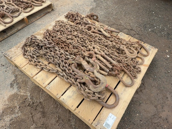 QUANTITY OF HEAVY DUTY LIFTING SLINGS