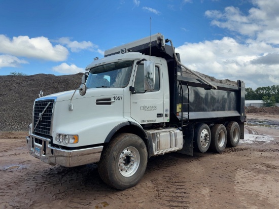 2021 Volvo Vhd Tri/A Dump Truck