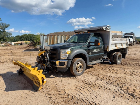 2012 Ford F550xl S/A Dump Truck