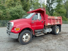 2004 FORD F650XLT S/A DUMP TRUCK