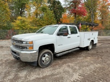 2017 CHEVROLET SILVERADO 3500HD UTILITY TRUCK