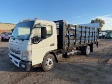 2014 MITSUBISHI FUSO S/A FLATBED TRUCK