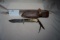 O'Machearley Hunting Knife with sheath.