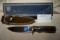 Smith and Wesson Hunting Knife with Sheath in Box.