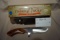 Timber Wolf Fixed Blade Knife with Leather Sheath.  Comes in Box.