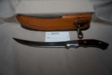 Crowder Fillet Knife with Sheath.